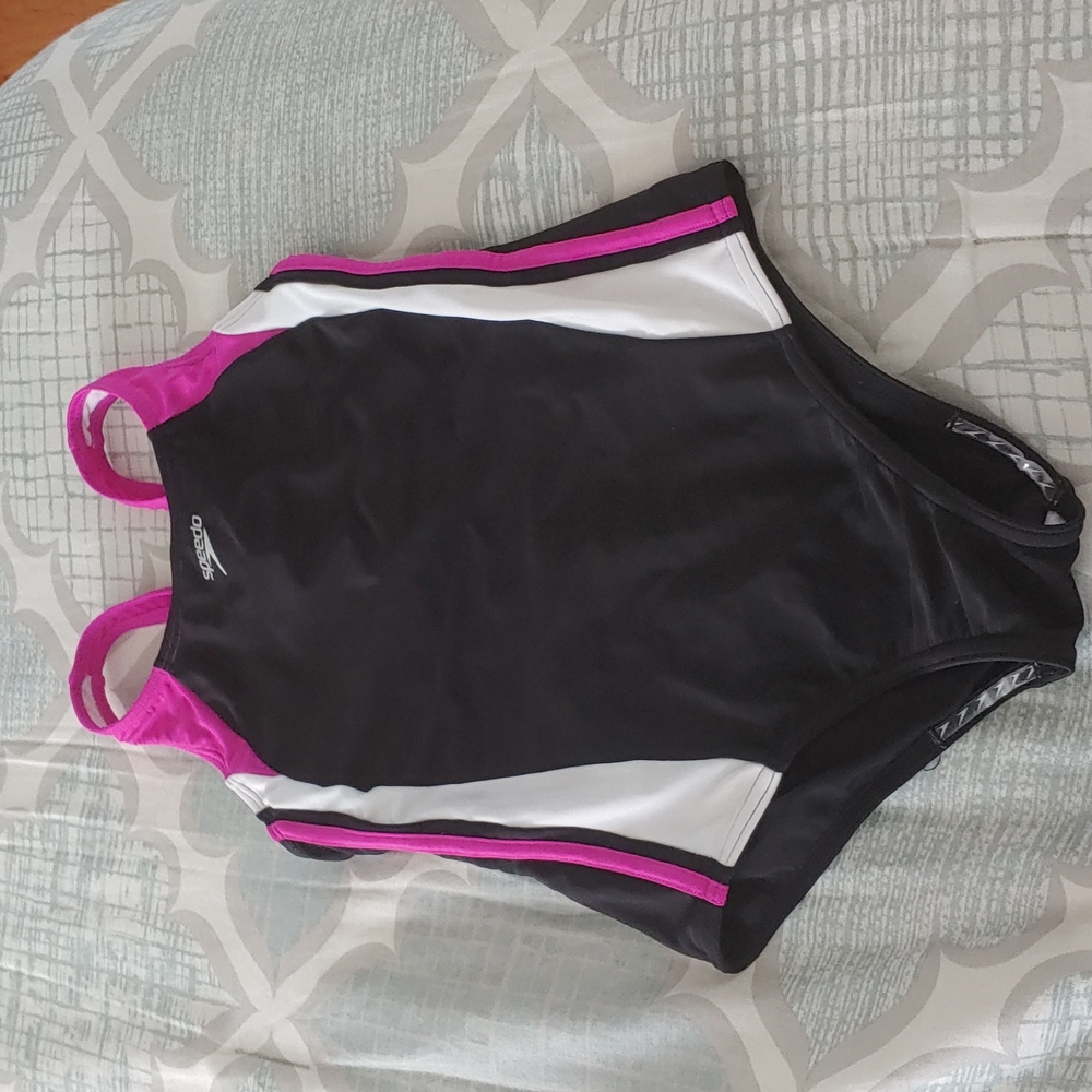 Girl's One Piece Bathing Suit